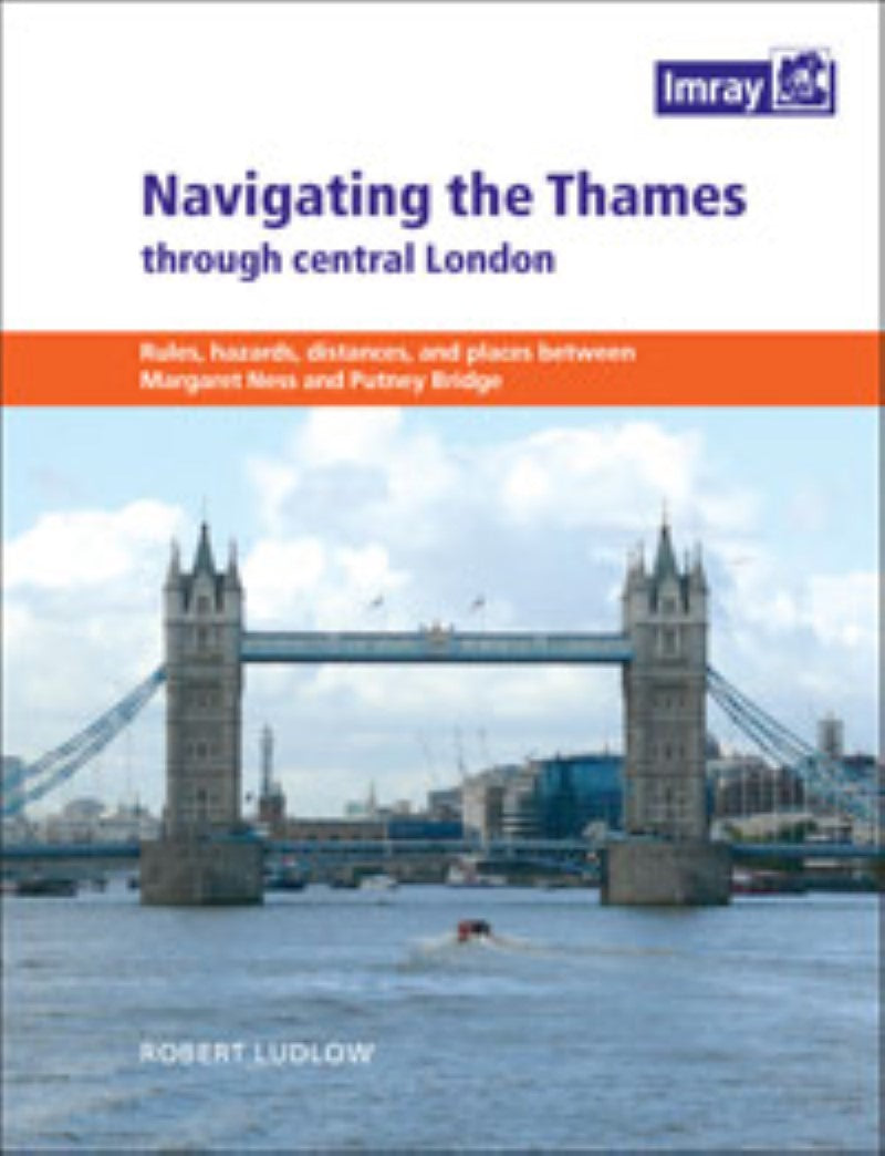 Navigating the Thames through Central London Nautical Charts Book