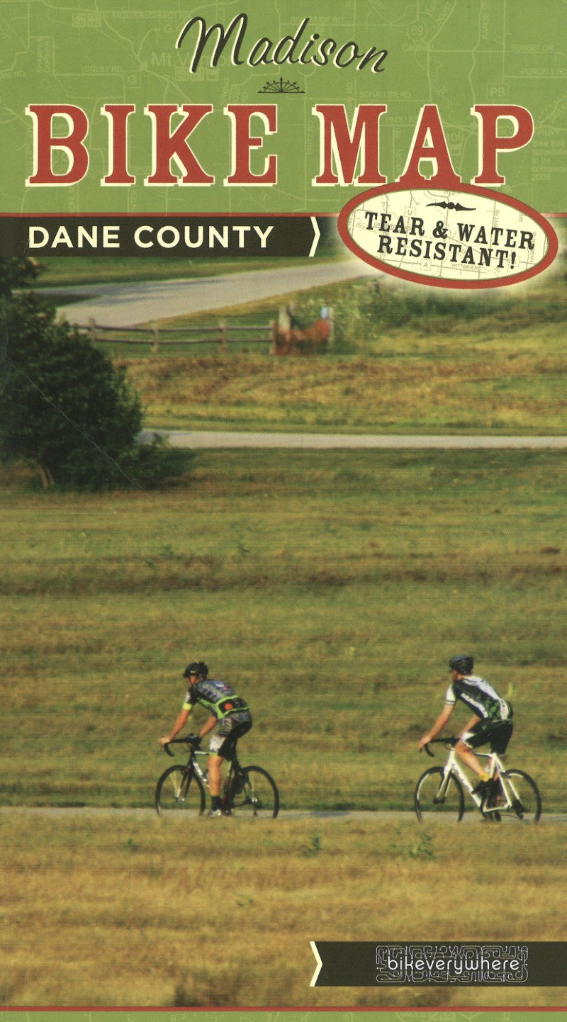 Madison & Dane Cty. (WI) Bike Map
