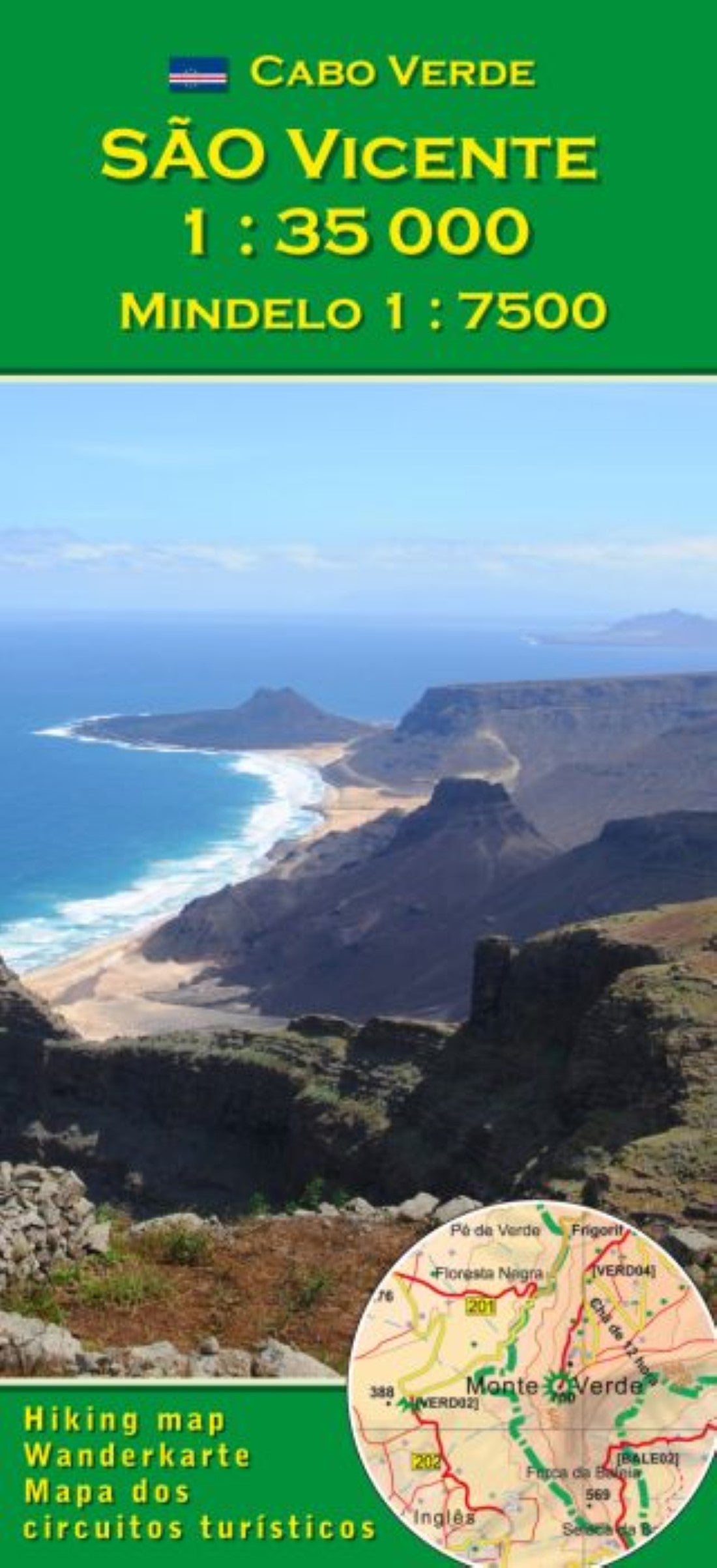 São Vicente 1:35000 Hiking Map