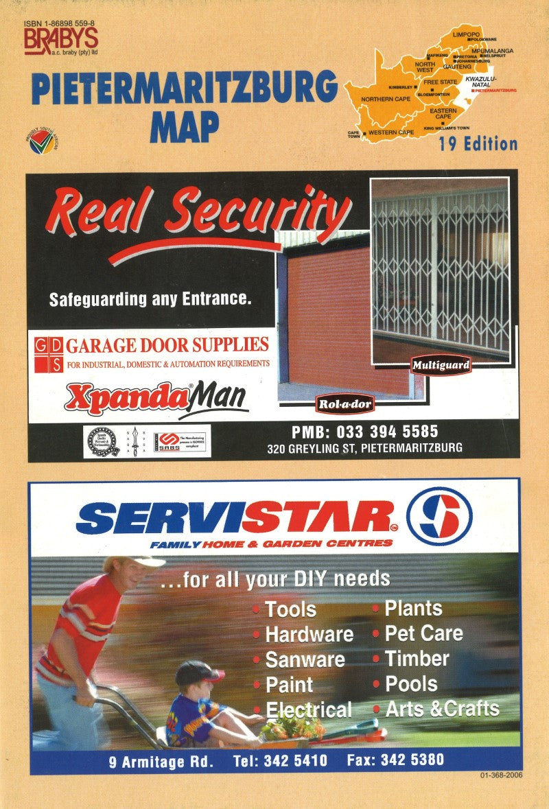 Pietermaritzburg Map