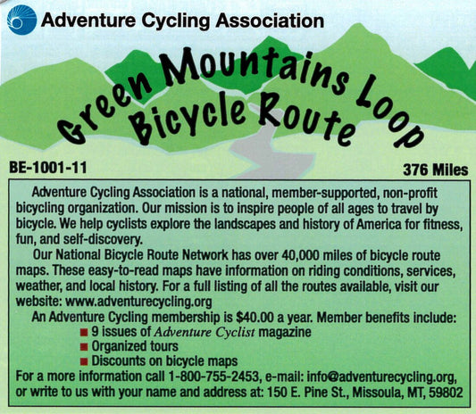 Green Mountains Loop Bicycle Route