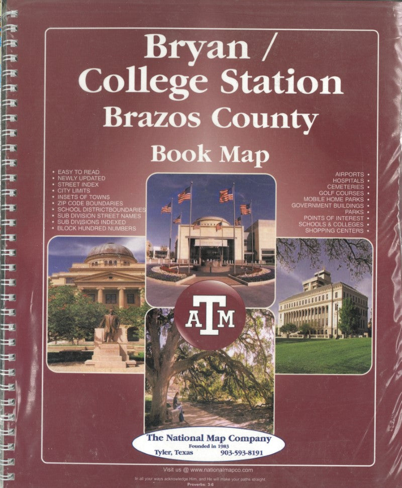 Bryan/College Station : Brazos County book map
