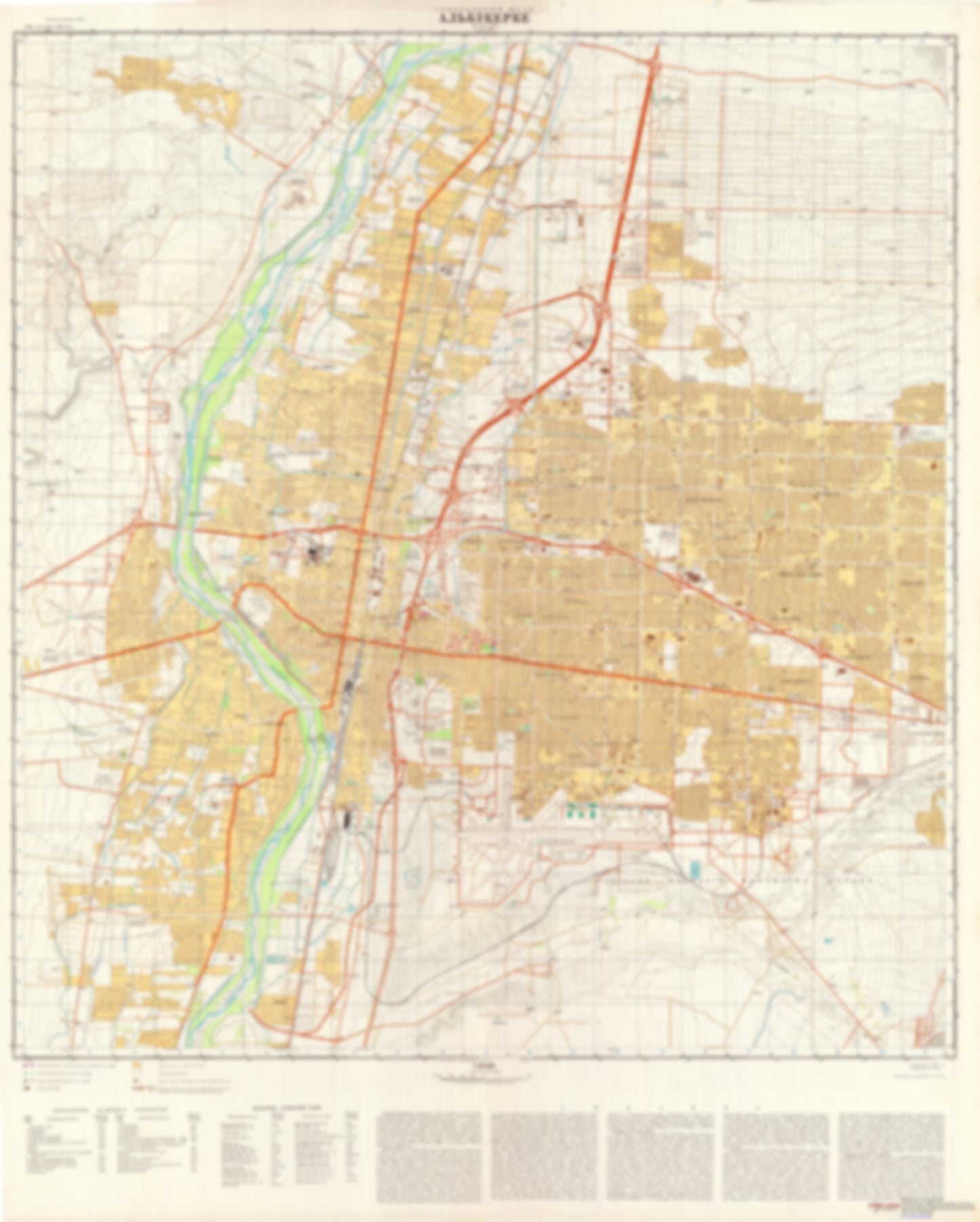 Albuquerque, NM (USA) - Soviet Military City Plans