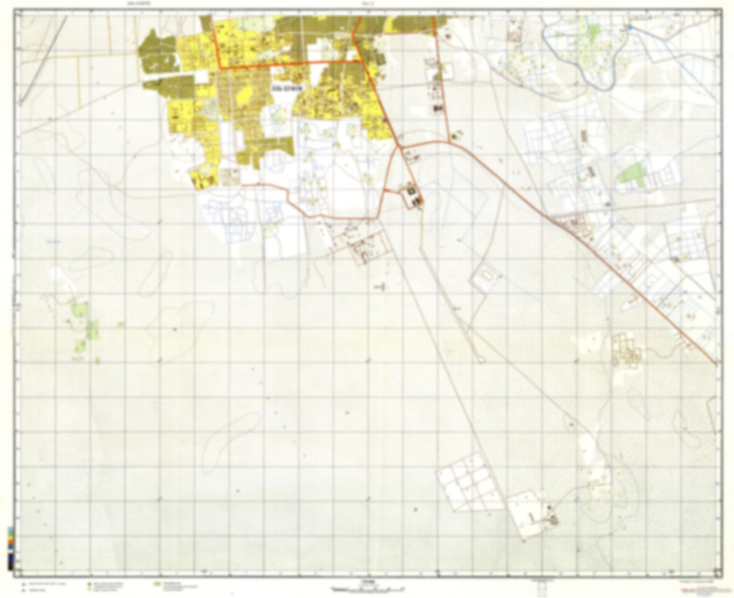 Al Hufuf 2 (Saudi Arabia) - Soviet Military City Plans