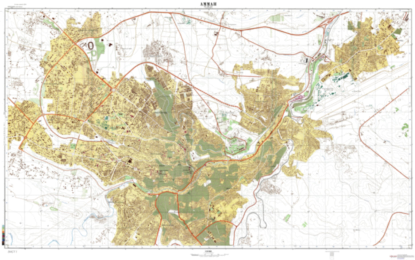 Amman 1 (Jordan) - Soviet Military City Plans