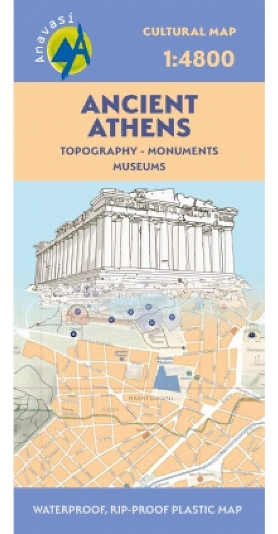 Ancient-Modern Athens Cultural Map