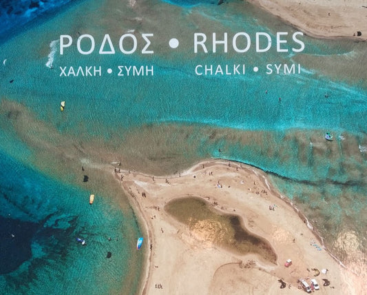 Rhodes-Chalki-Symi, As the seagull flies (hard cover)