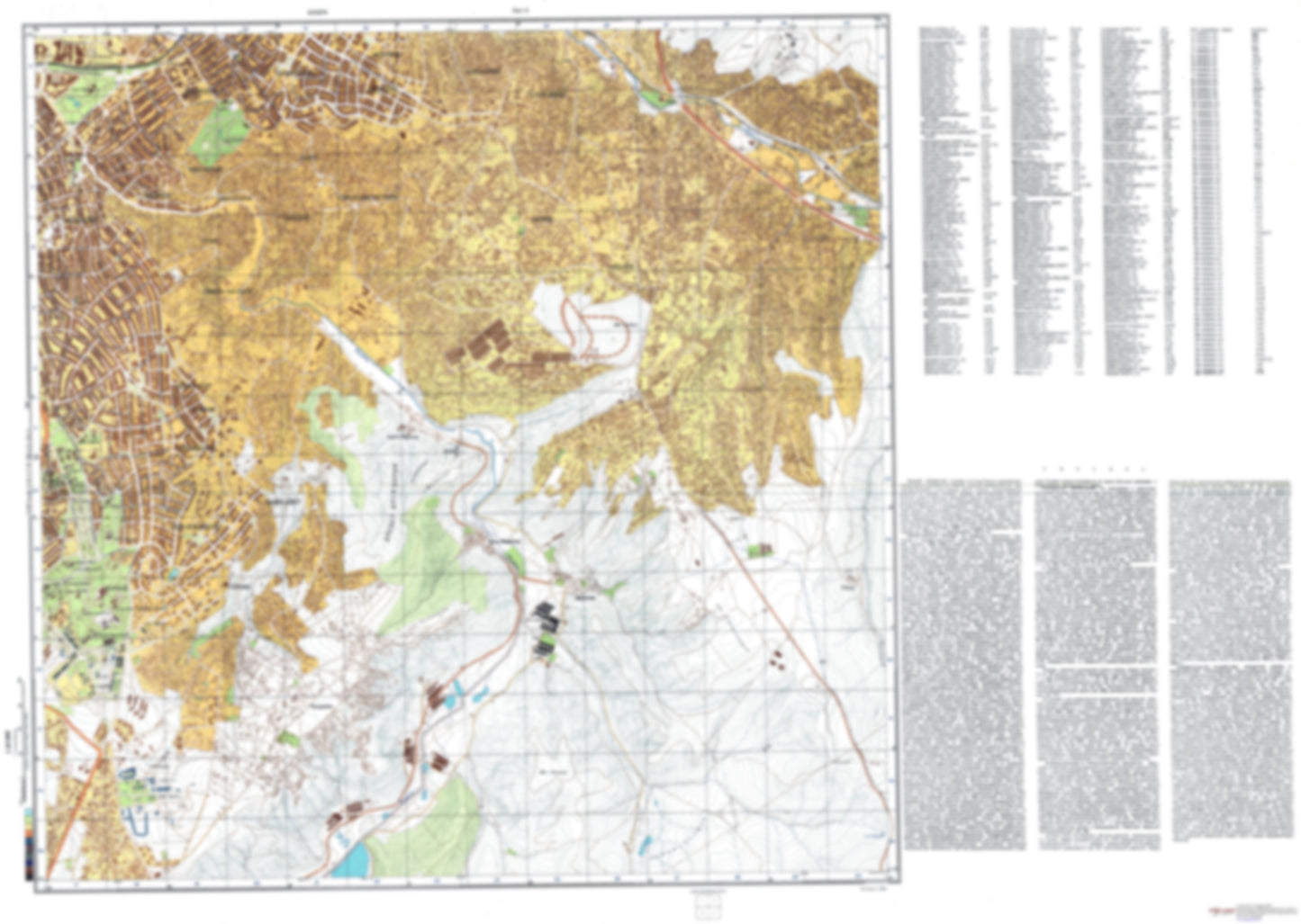 Ankara 4 (Turkey) - Soviet Military City Plans
