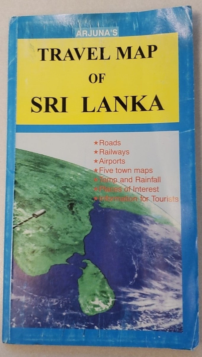 Travel Map of Sri Lanka