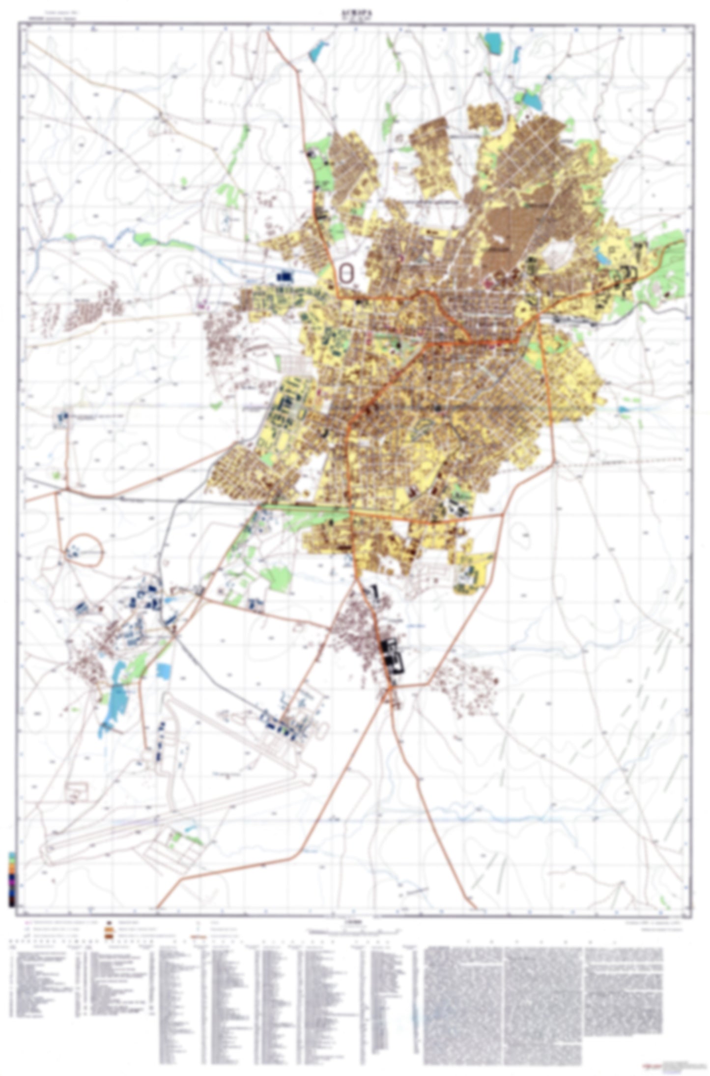 Asmara (Eritrea) - Soviet Military City Plans