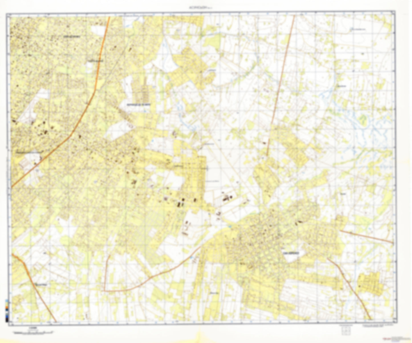 Asuncion 4 (Paraguay) - Soviet Military City Plans