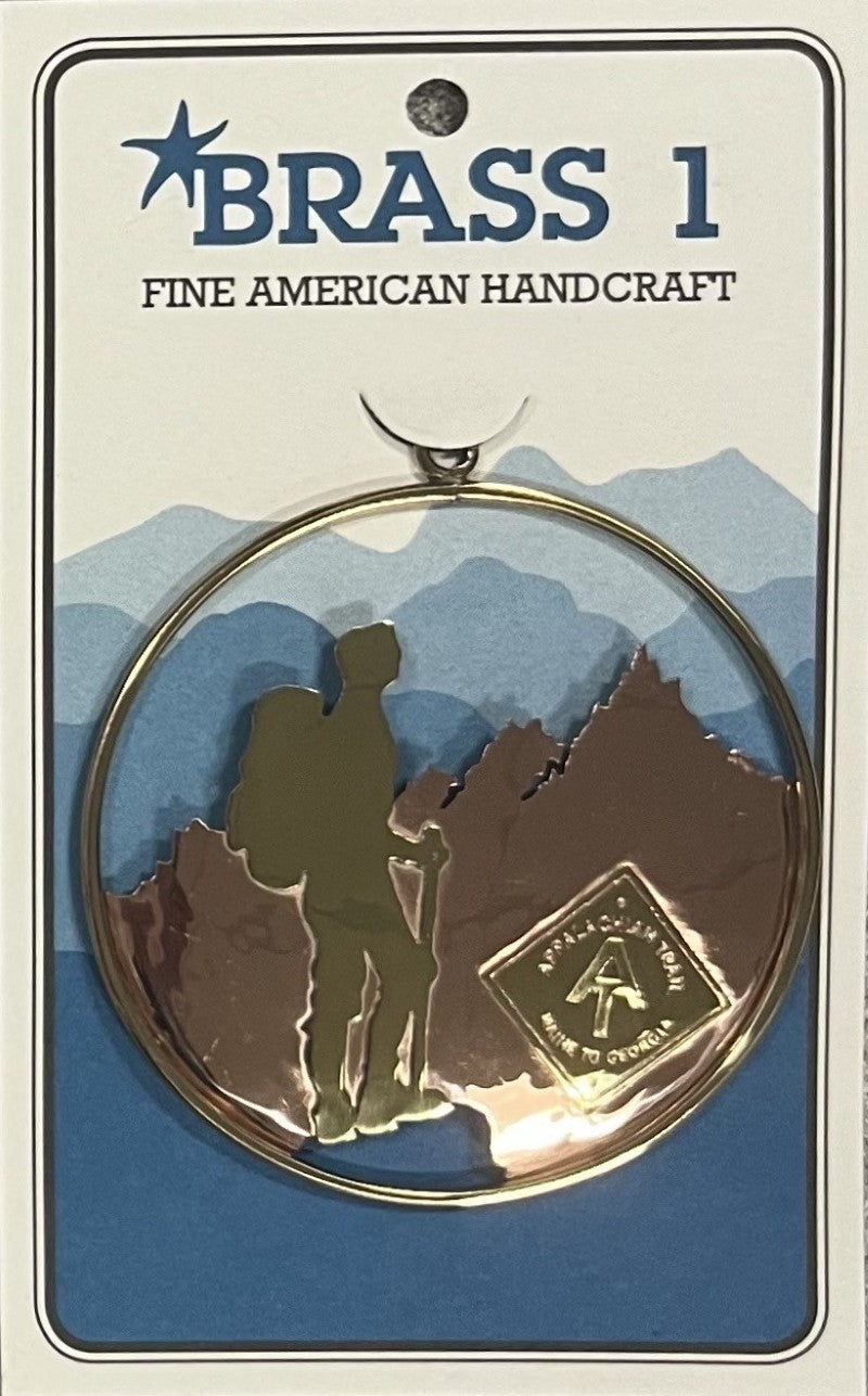 Appalachian Trail Backpacker Ornament
