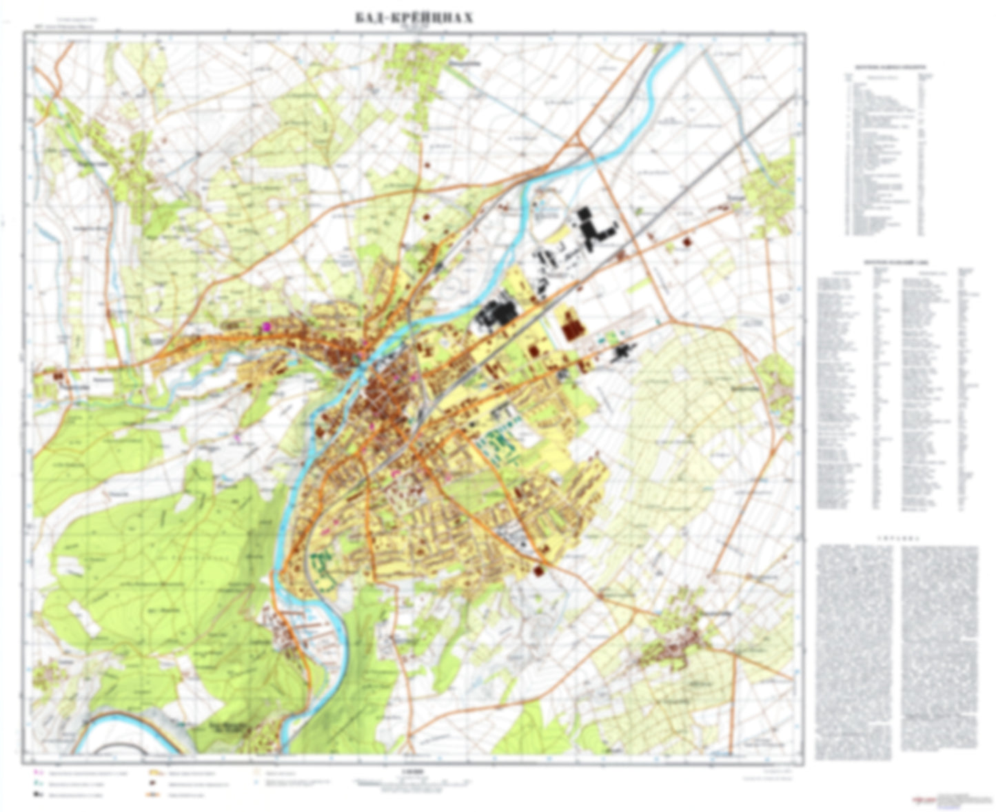 Bad Kreuznach (Germany) - Soviet Military City Plans