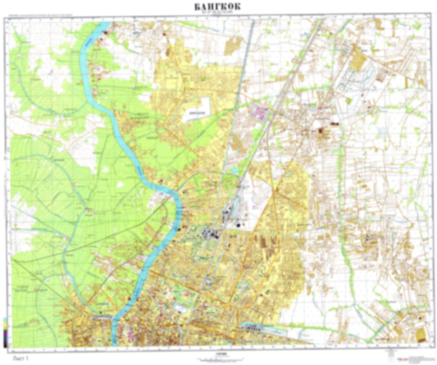 Bangkok 1 (Thailand) - Soviet Military City Plans