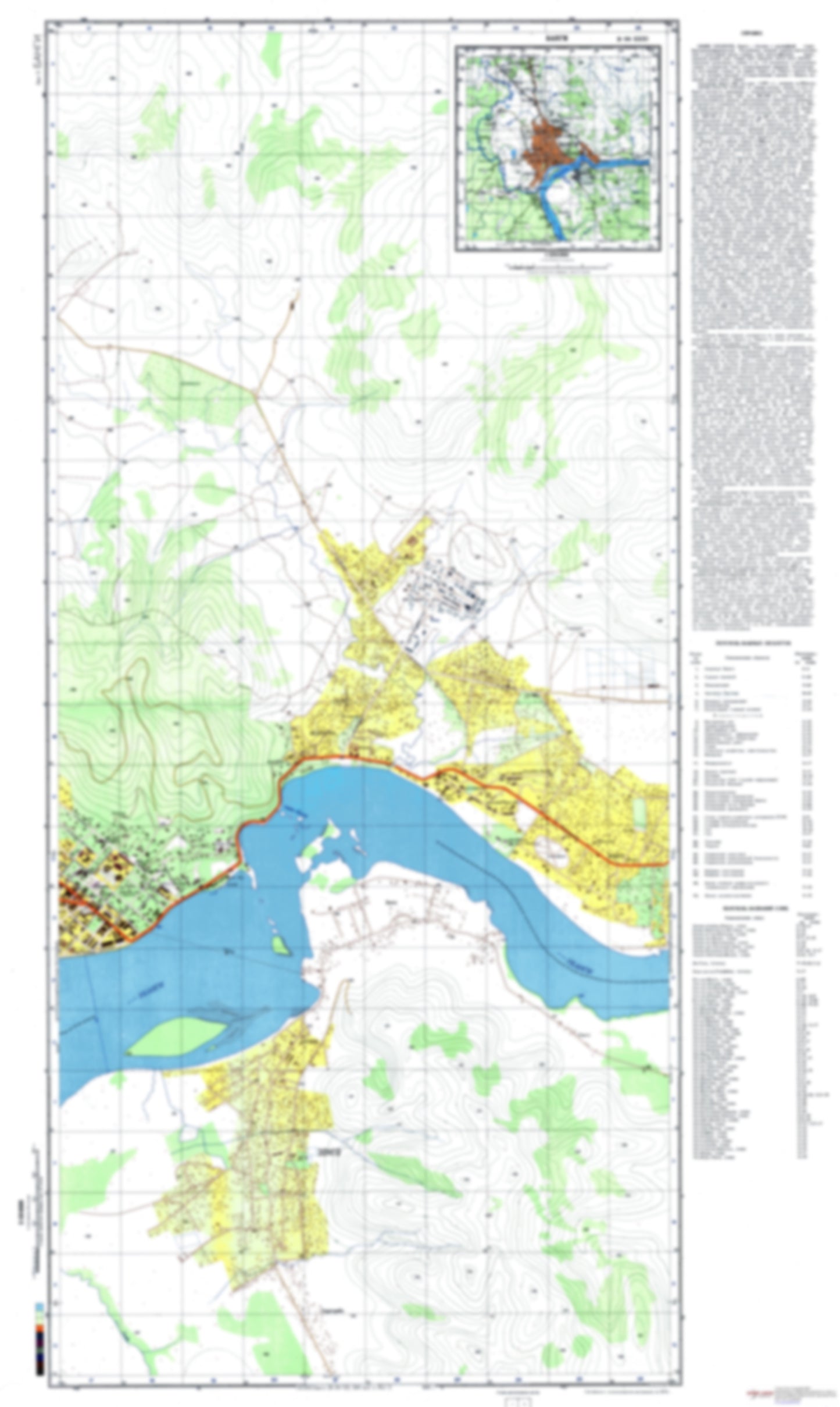 Bangui 2 (Central African Republic) - Soviet Military City Plans