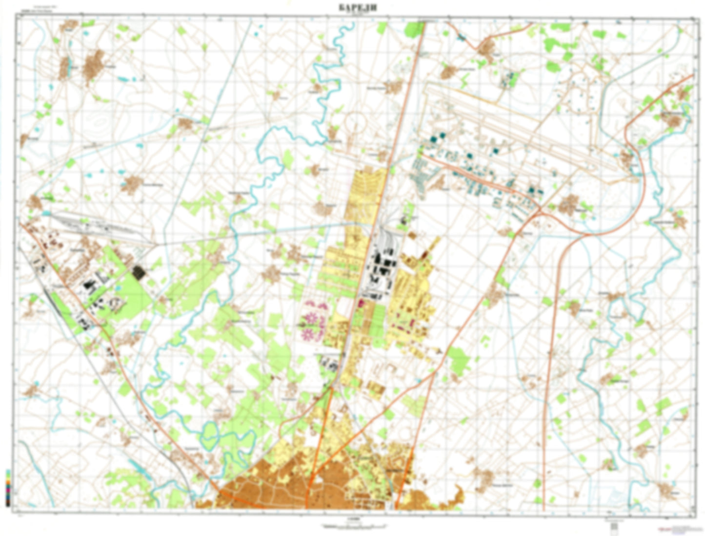 Bareilly 1 (India) - Soviet Military City Plans
