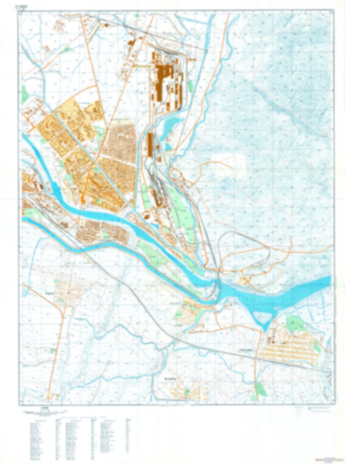 Bekabad 2 (Uzbekistan) - Soviet Military City Plans