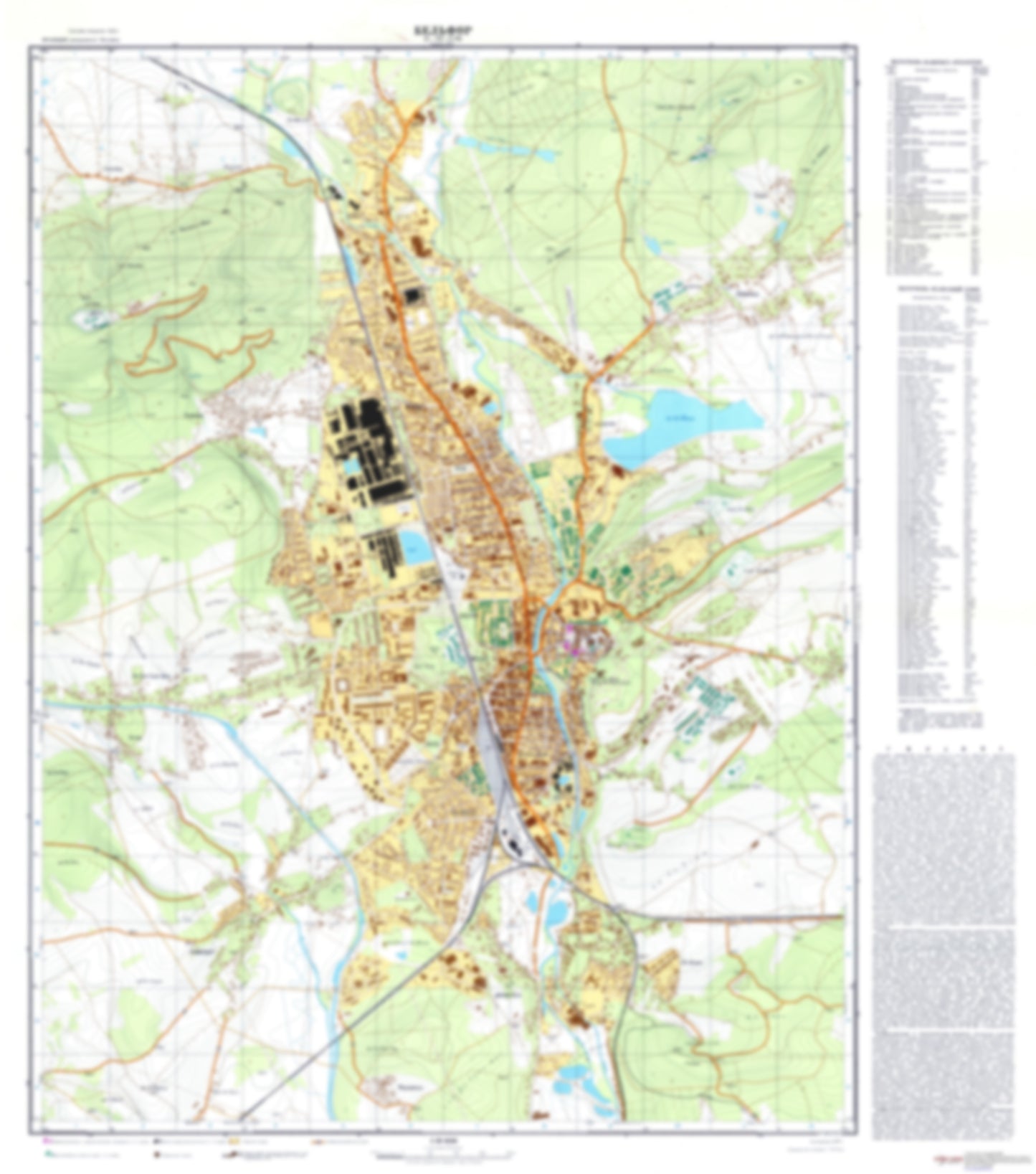 Belfort (France) - Soviet Military City Plans