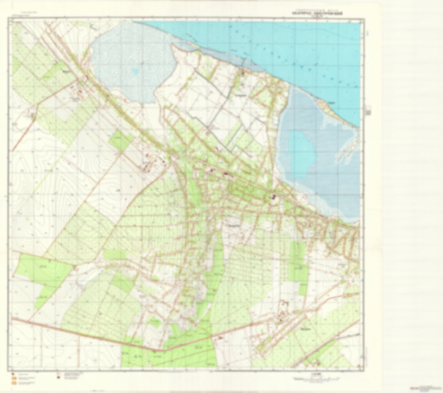 Belgorod-Dnestrovskii 1 (Ukraine) - Soviet Military City Plans