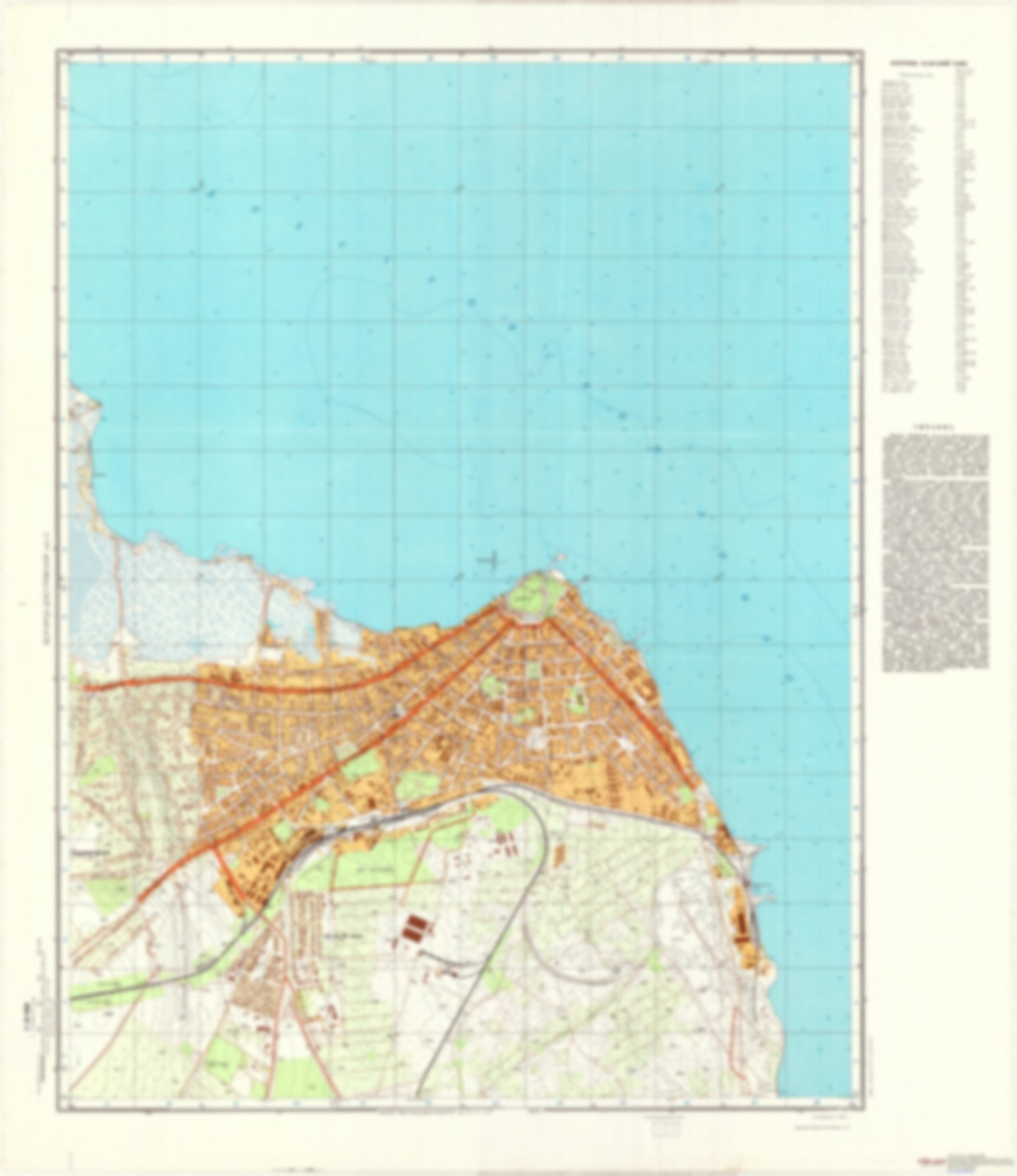 Belgorod-Dnestrovskii 2 (Ukraine) - Soviet Military City Plans