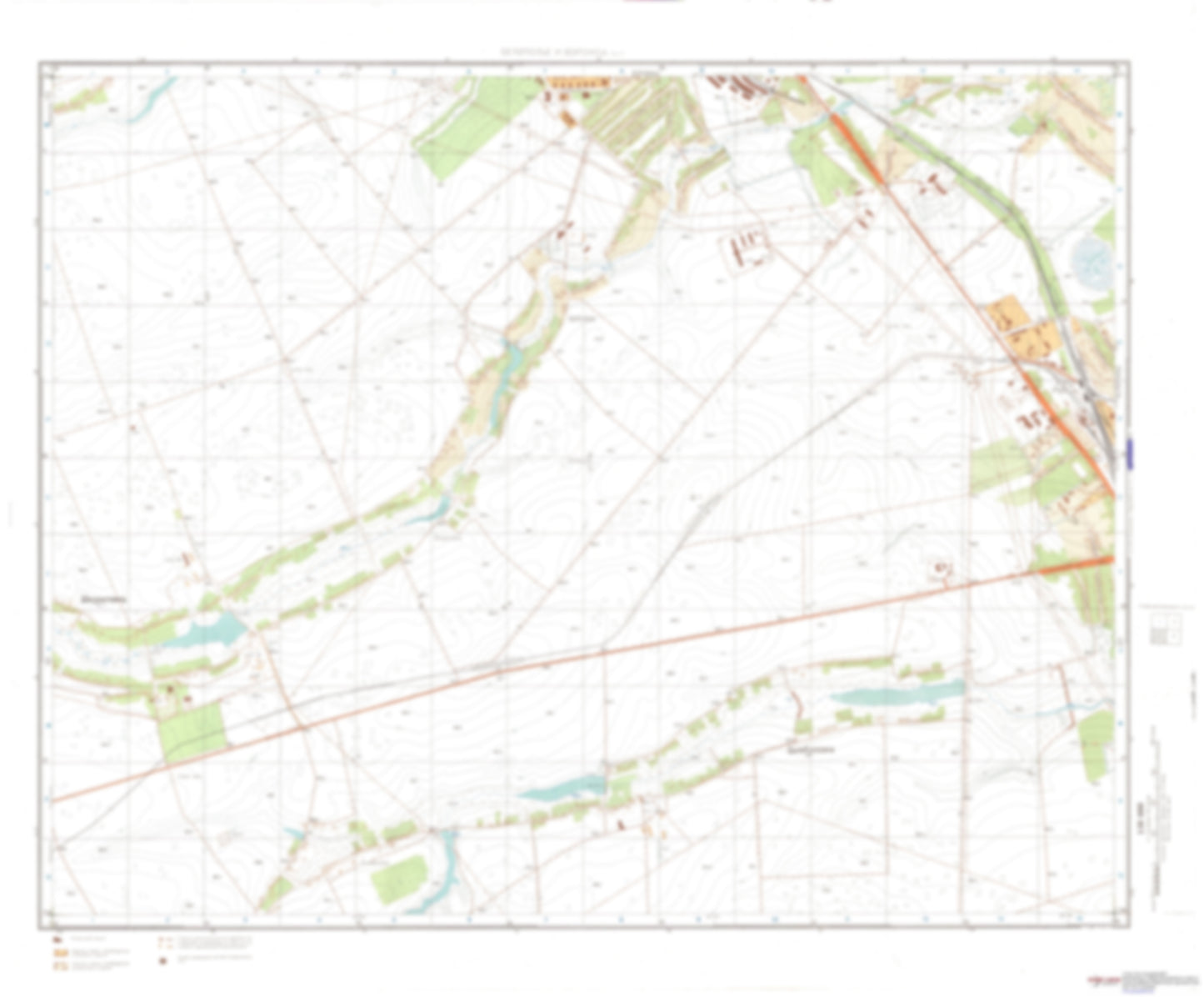 Belopole And Vorozhba 3 (Ukraine) - Soviet Military City Plans