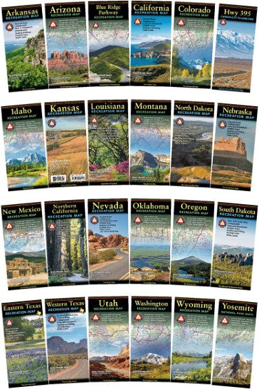 One of Every Benchmark Atlas & Map Bundle