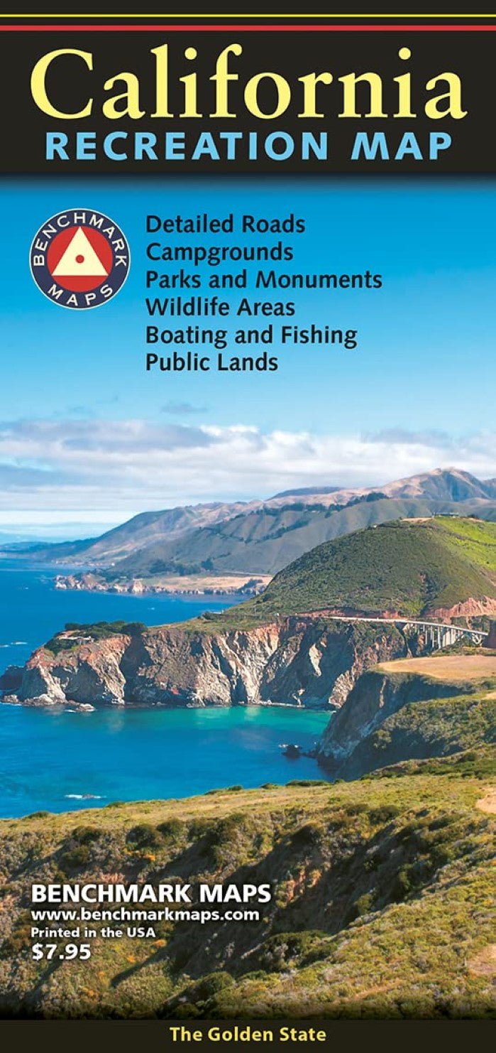 California Recreation Map