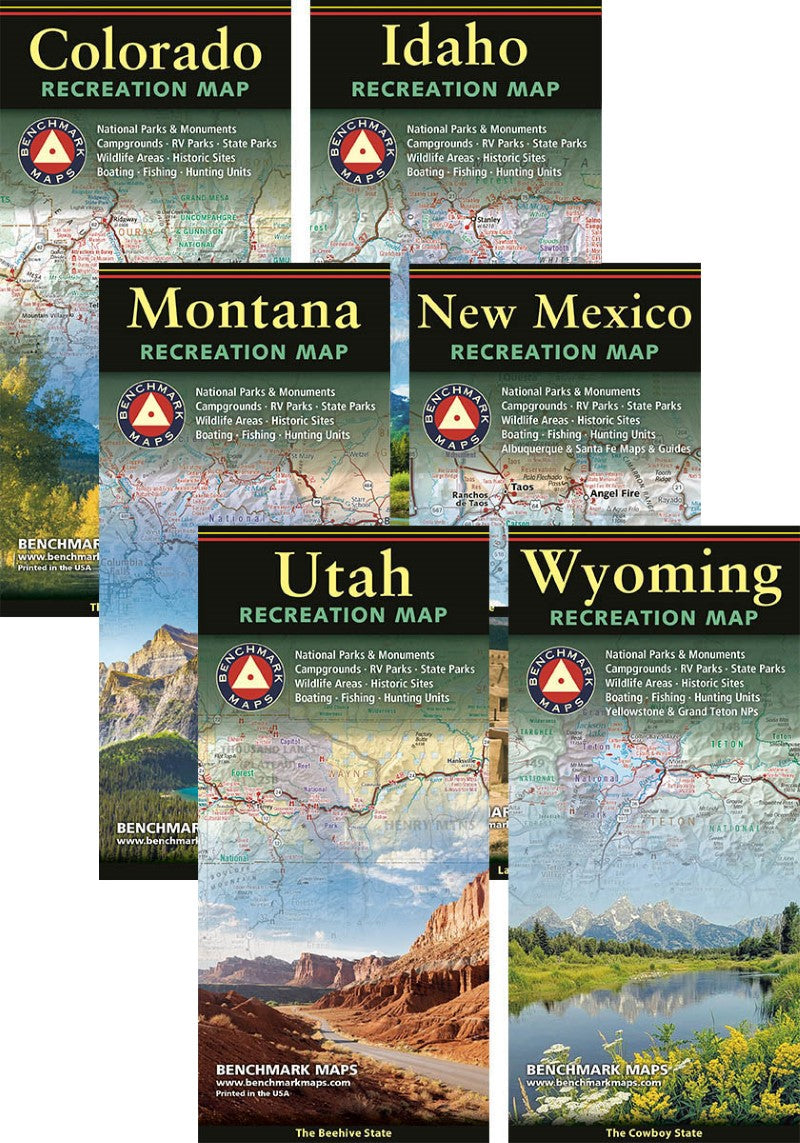 Rocky Mountains Map Bundle
