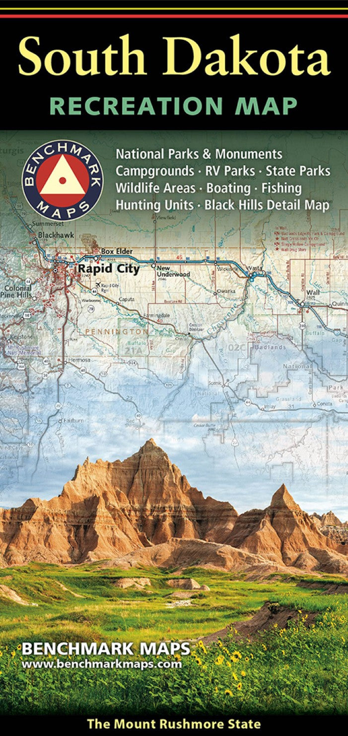 South Dakota Recreation Map, 2027 Edition
