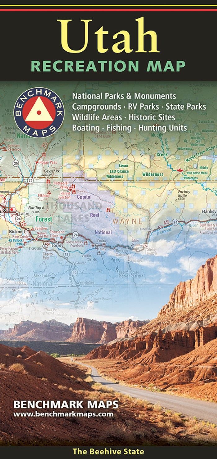 Utah Recreation Map, 2027 Edition