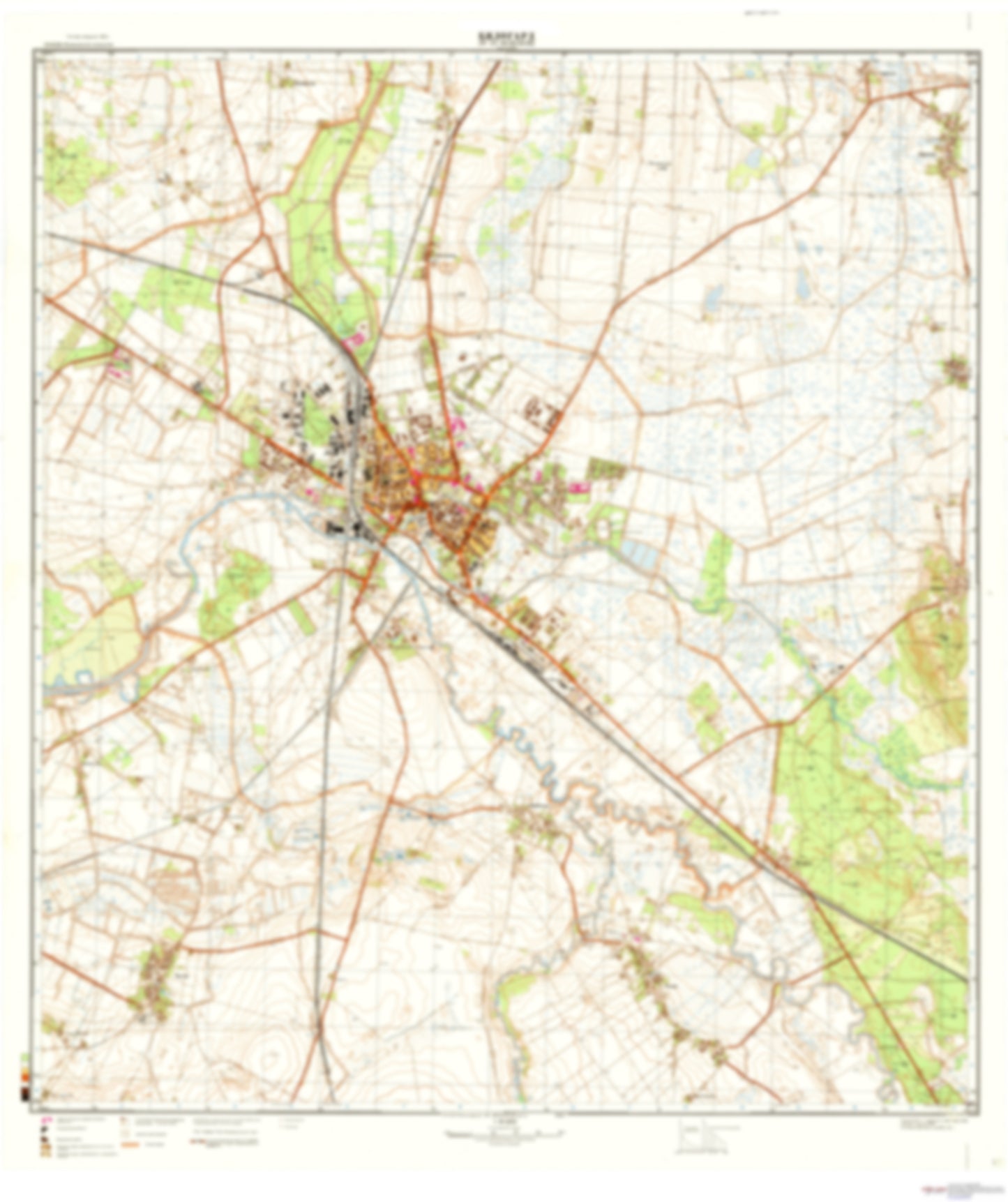 Bialogard (Poland) - Soviet Military City Plans