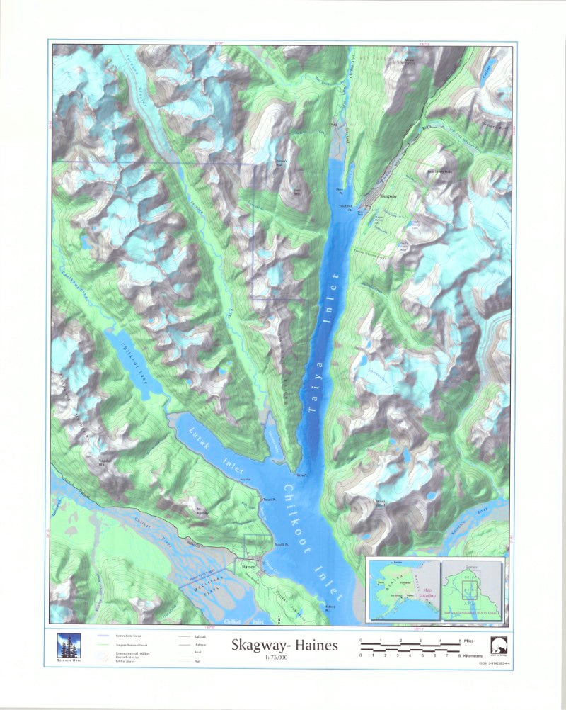 Skagway/Haines, AK Area 29x22