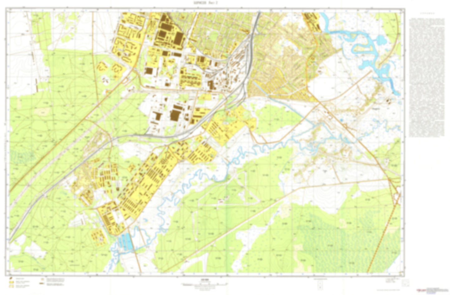 Borisov 2 (Belarus) - Soviet Military City Plans