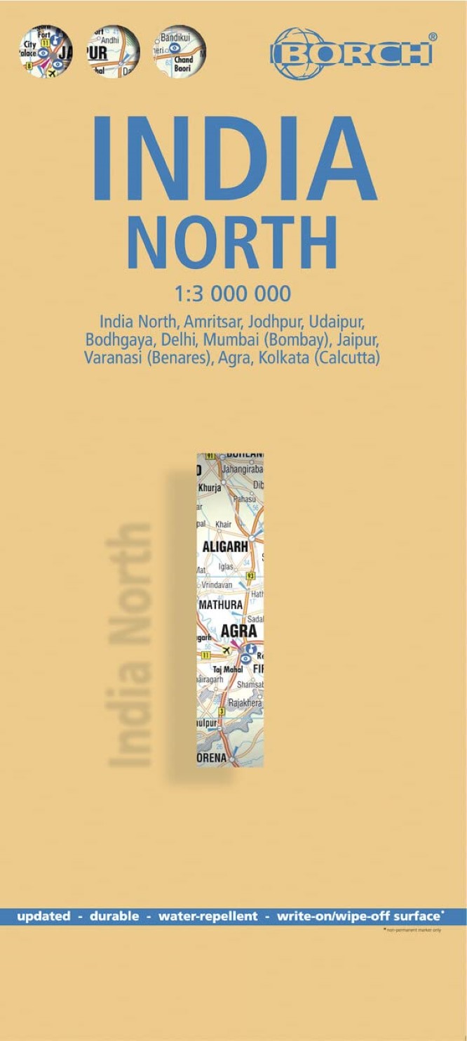 India North Road Map