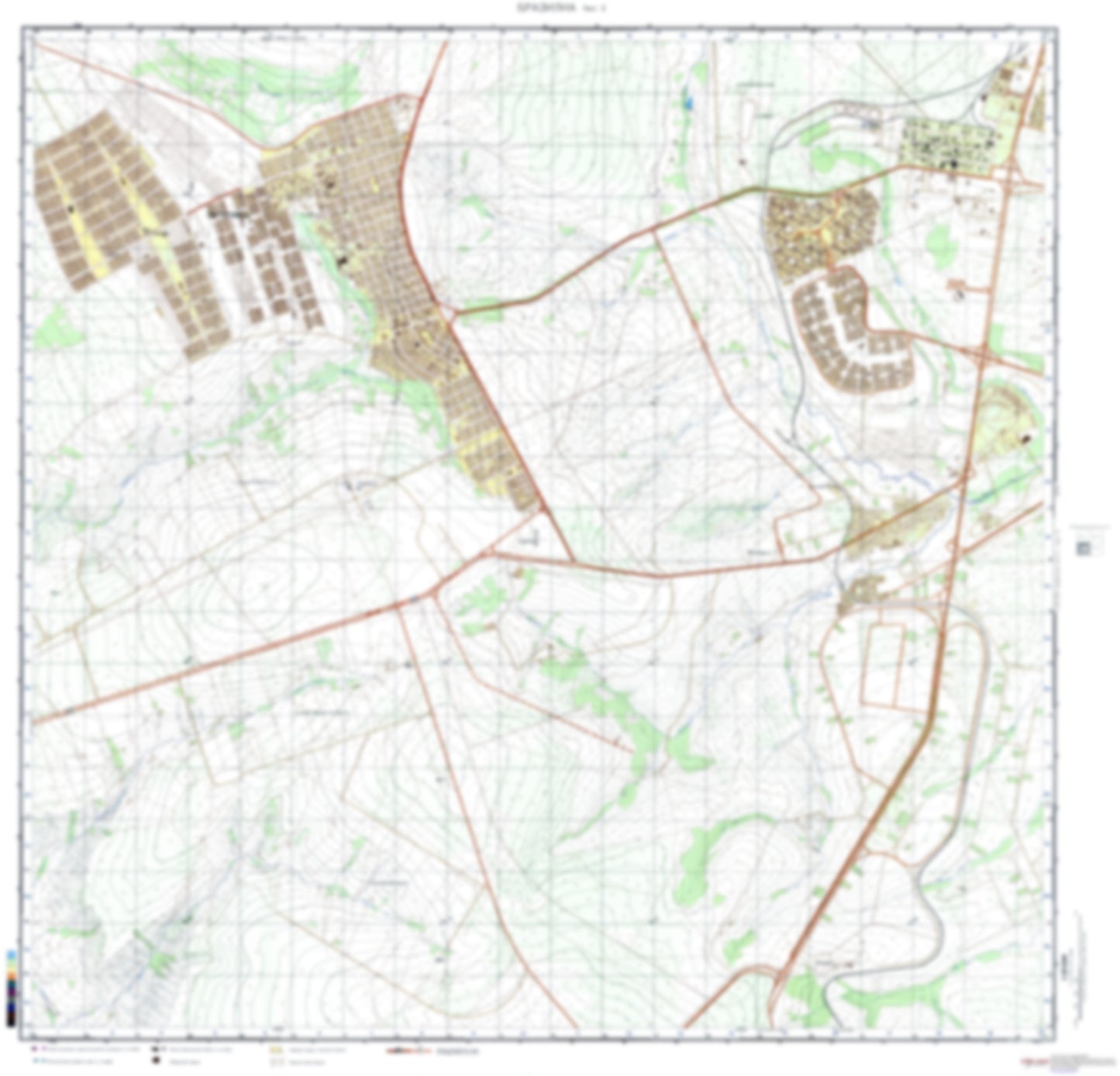 Brasilia 3 (Brazil) - Soviet Military City Plans