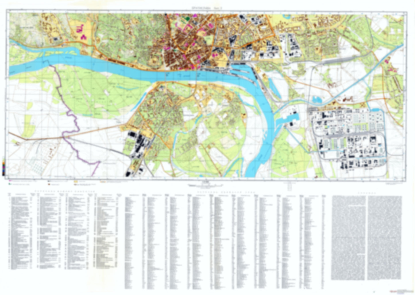 Bratislava 2 (Slovakia) - Soviet Military City Plans