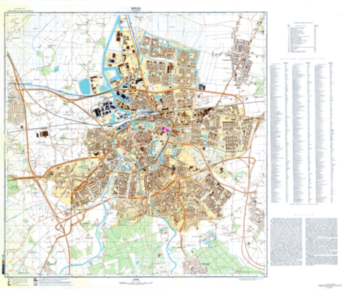 Breda (Netherlands) - Soviet Military City Plans