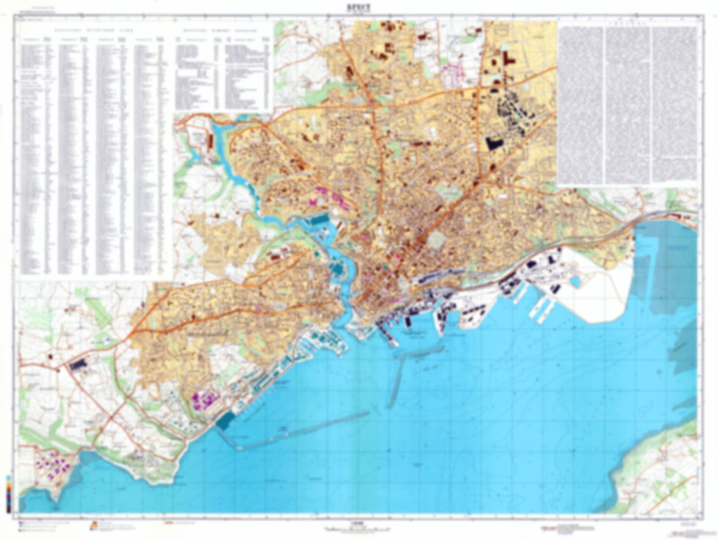 Brest (France) - Soviet Military City Plans