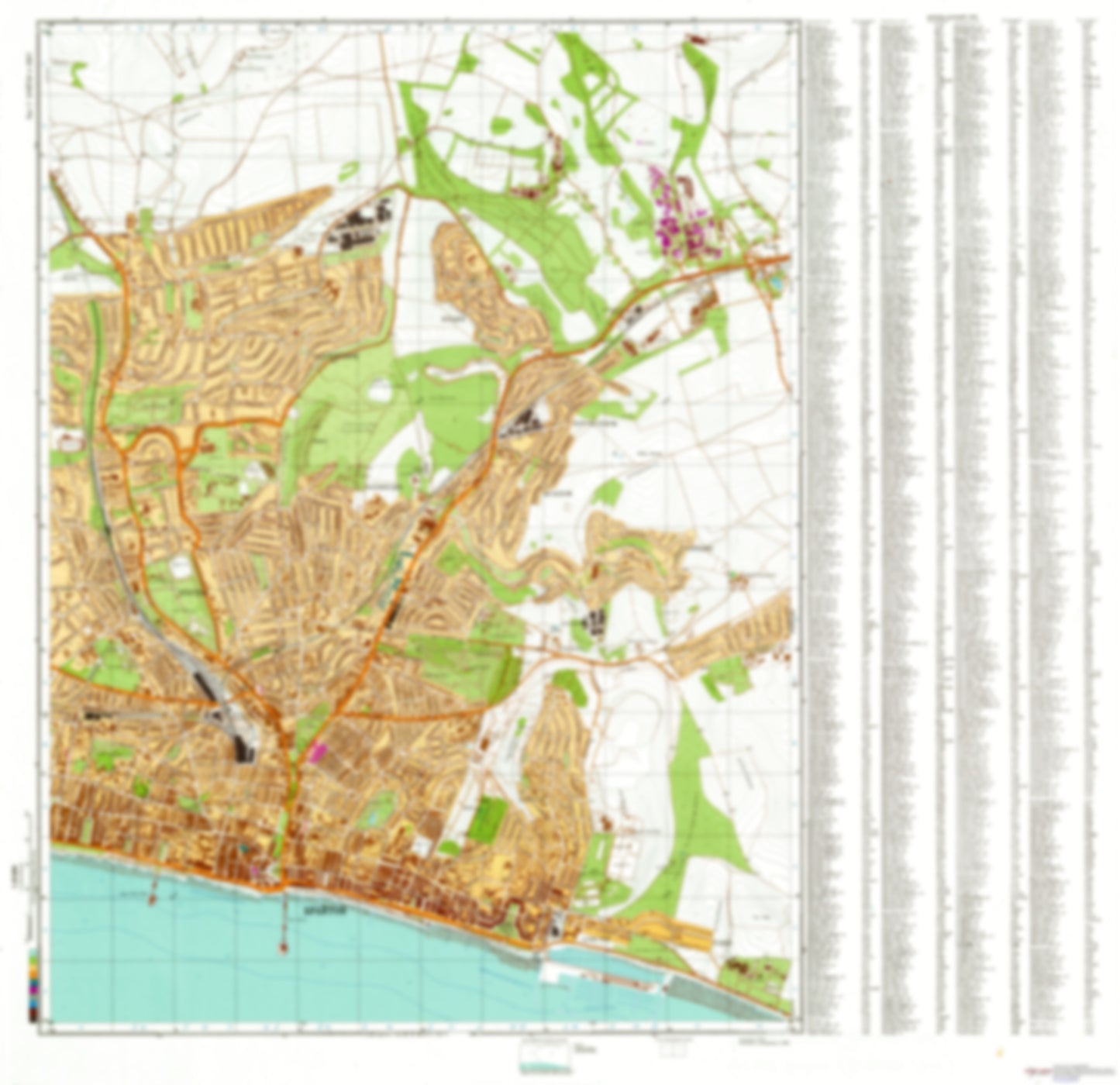 Brighton, Hove 2 (UK) - Soviet Military City Plans