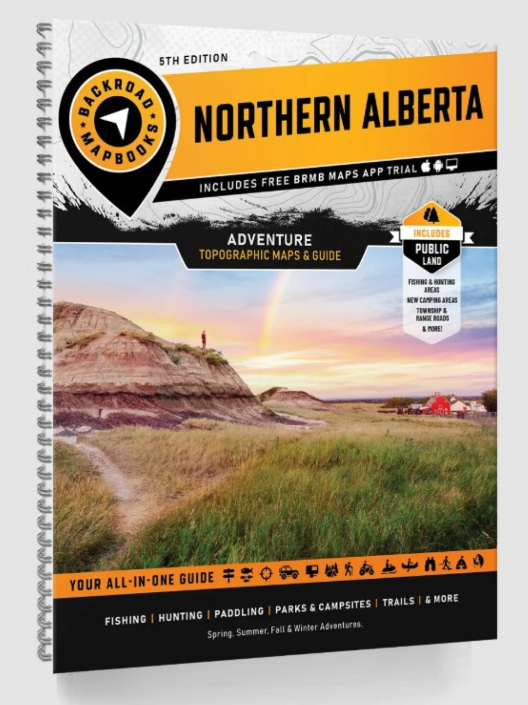Northern Alberta Backroad MapBook