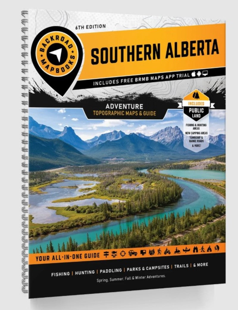 Southern Alberta Backroads Mapbook