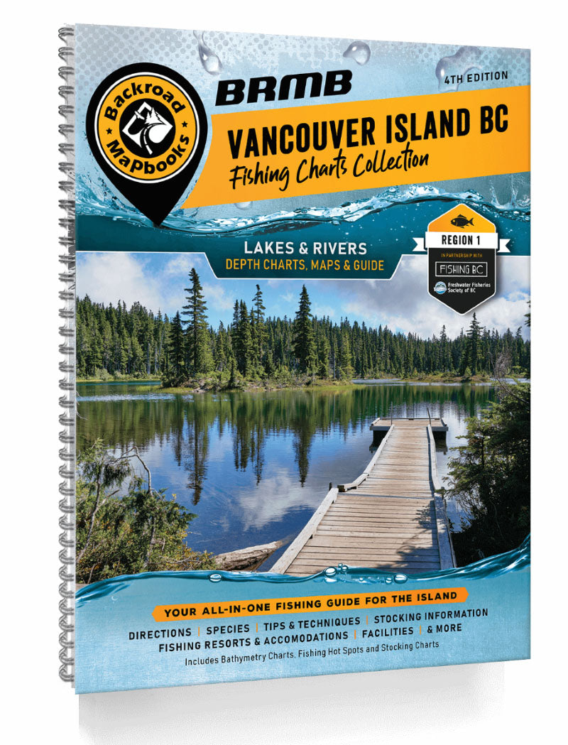 Vancouver Island BC Fishing Mapbook