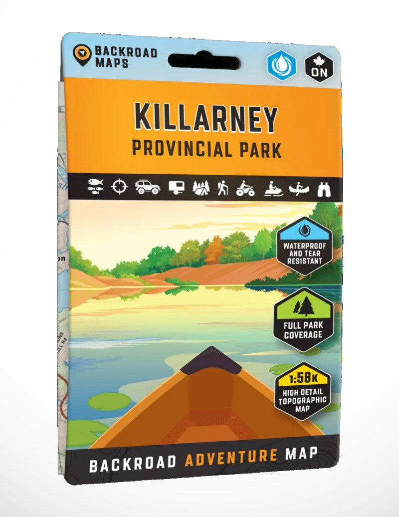 Killarney Provincial Park Ontario - Park Map