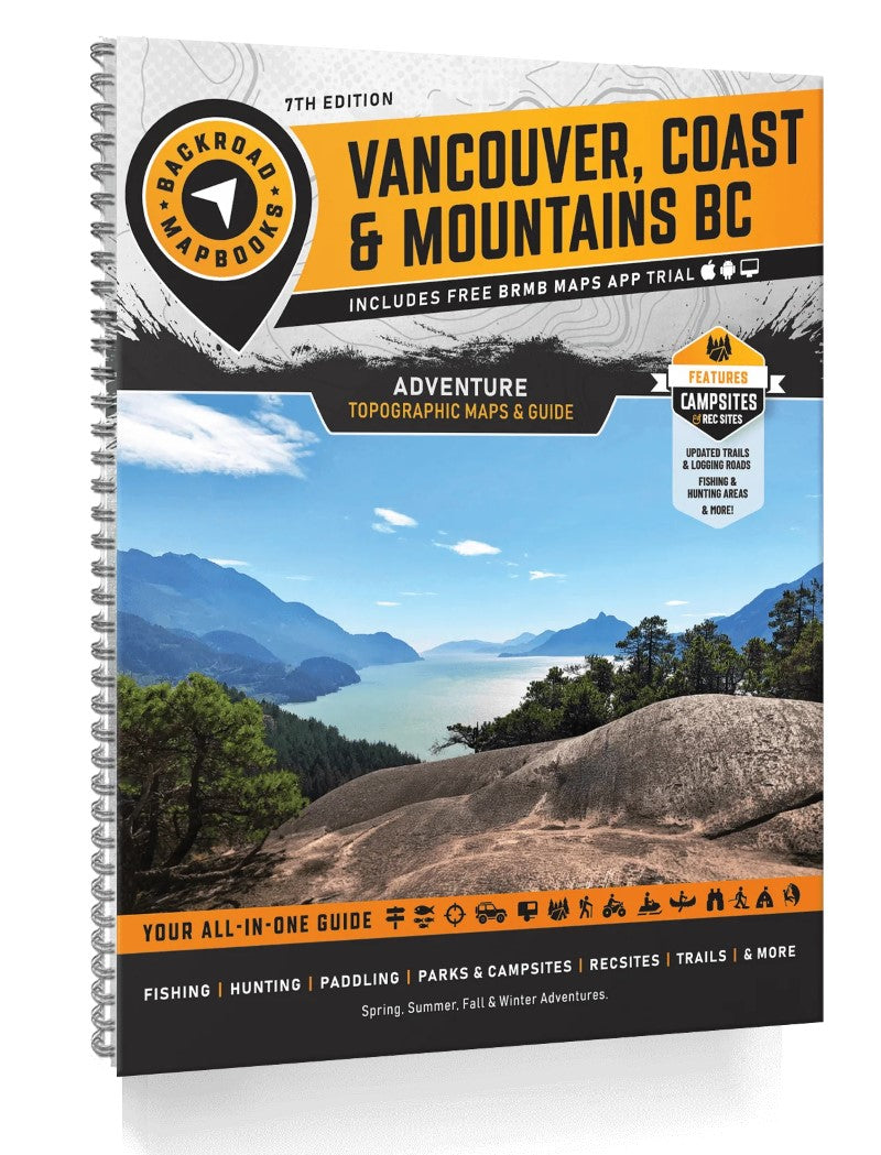 Vancouver, Coast & Mountains BC Backroad Mapbook