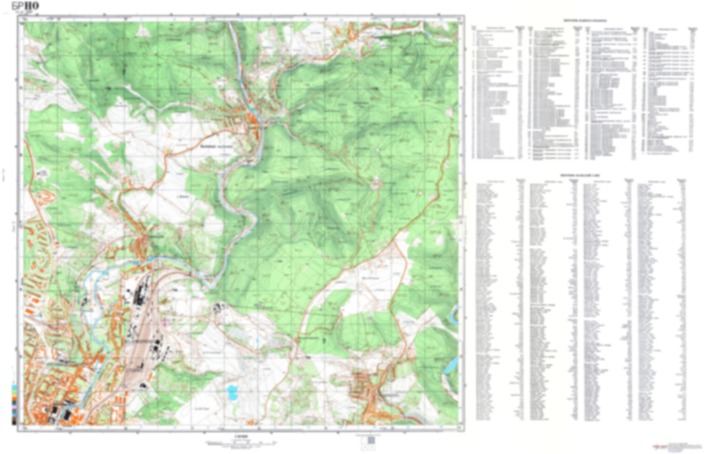 Brno 2 (Czechia) - Soviet Military City Plans