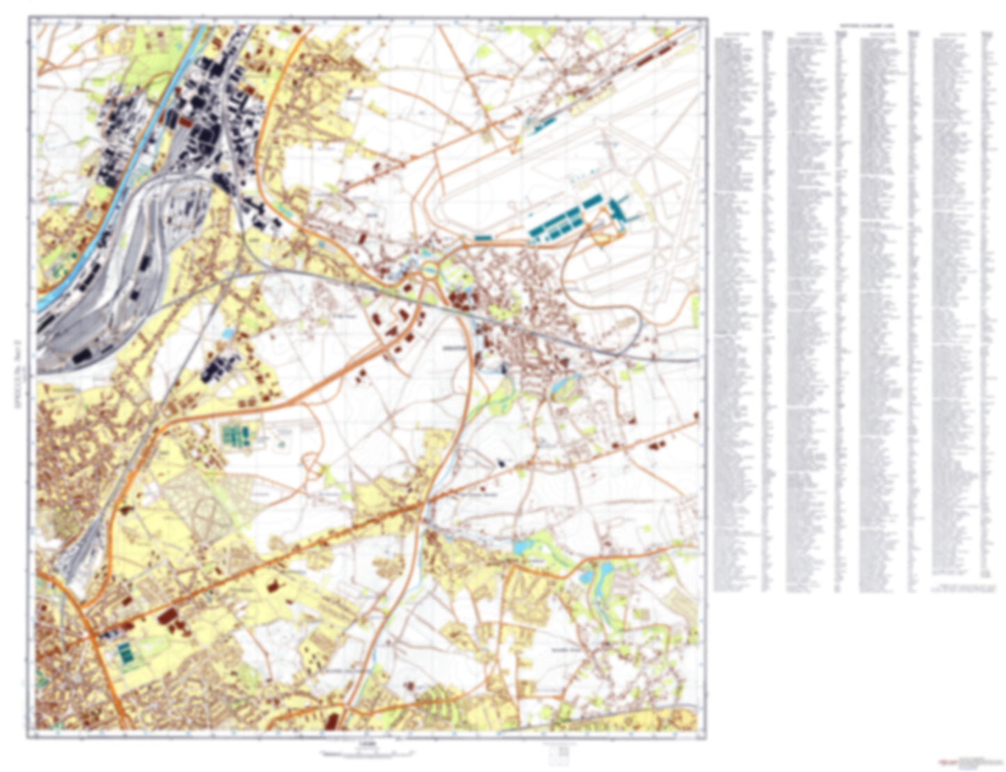 Brussels 2 (Belgium) - Soviet Military City Plans