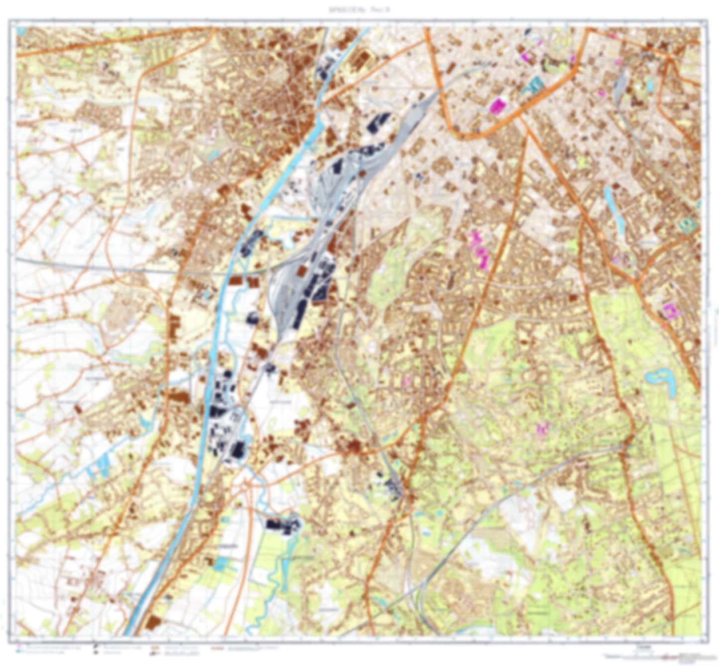 Brussels 3 (Belgium) - Soviet Military City Plans