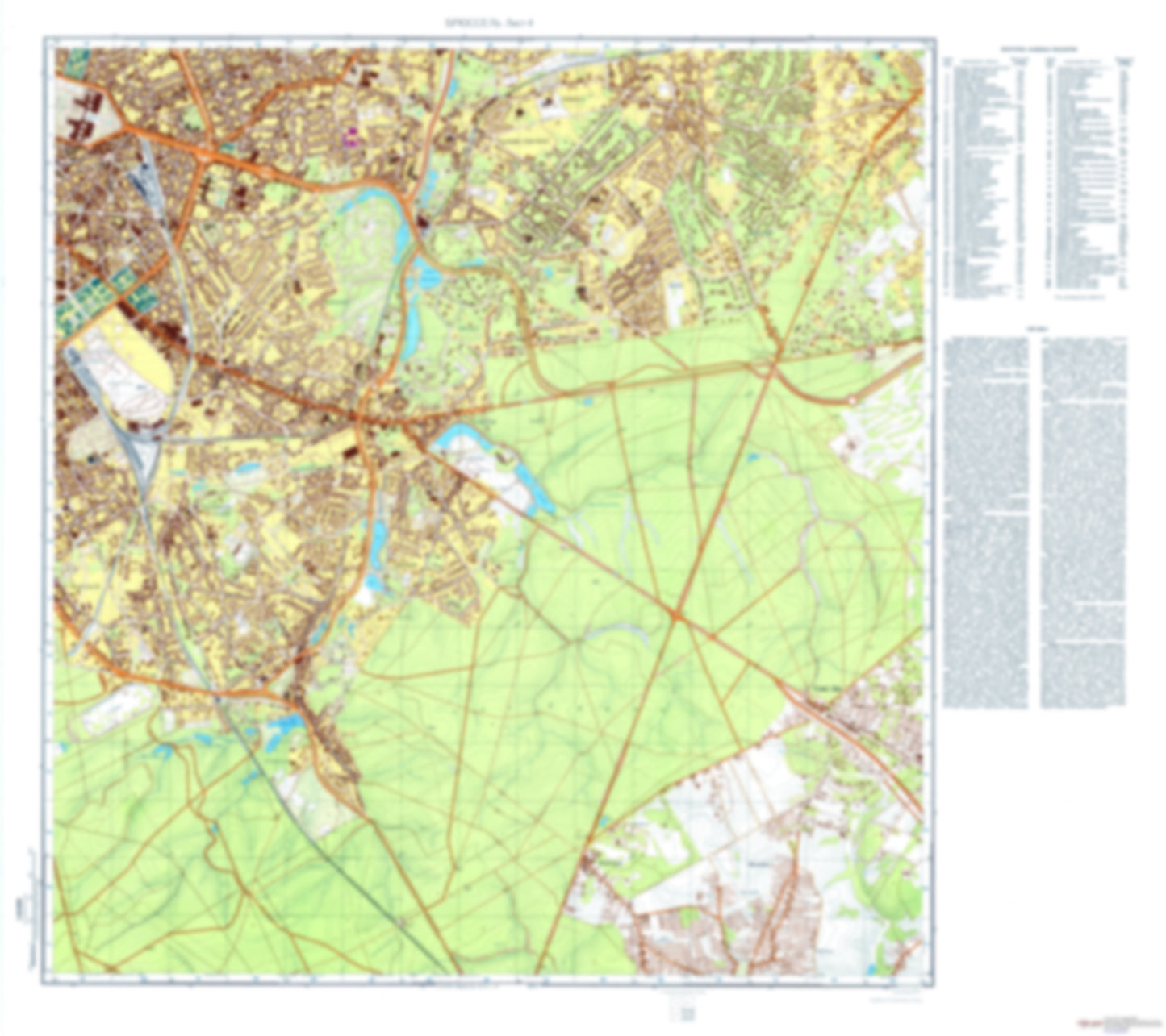 Brussels 4 (Belgium) - Soviet Military City Plans