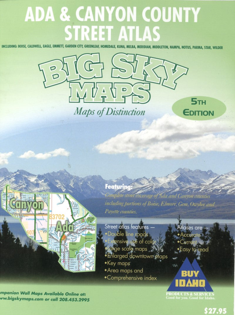 Ada & Canyon County street atlas
