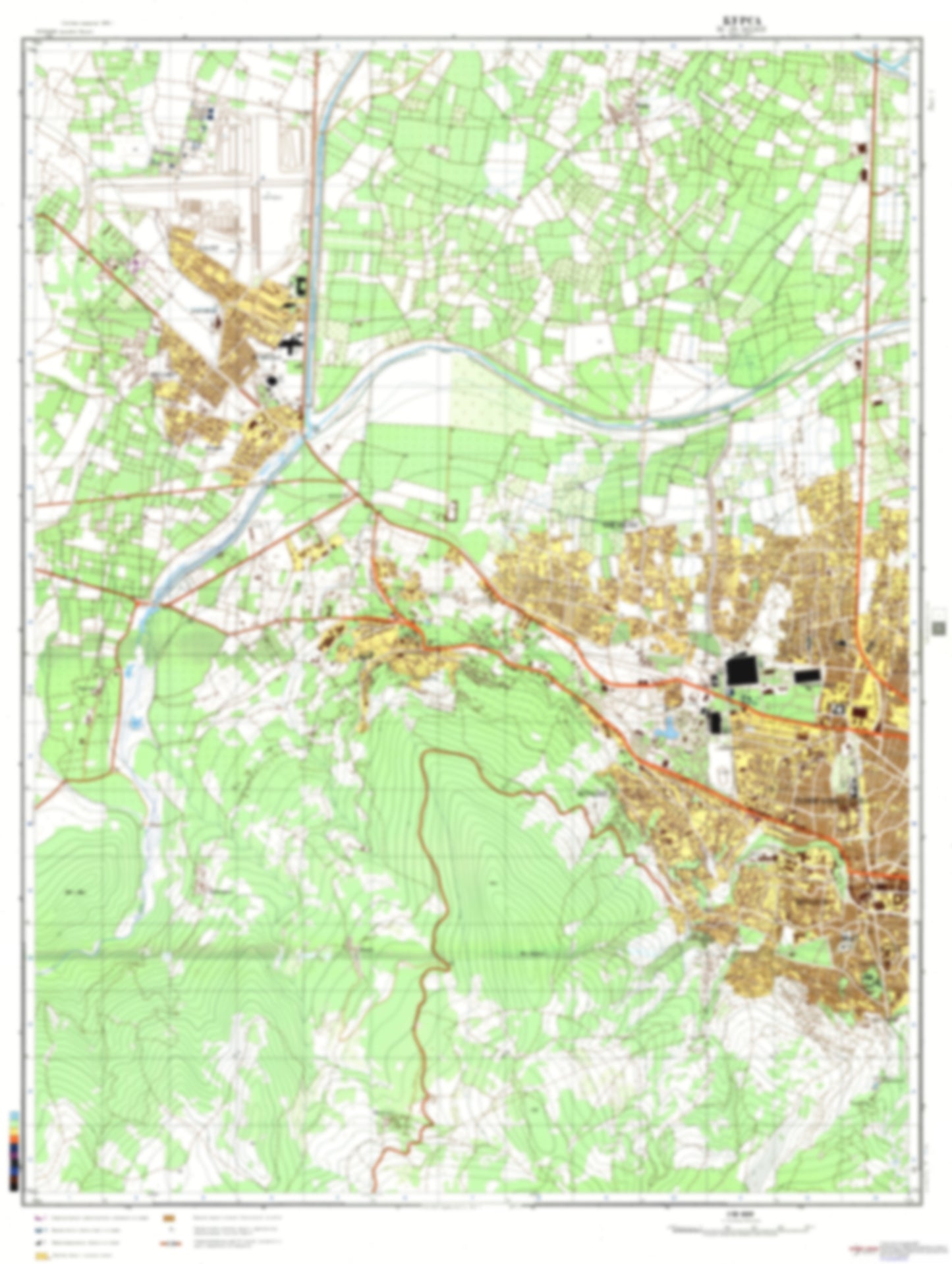 Bursa 1 (Turkey) - Soviet Military City Plans